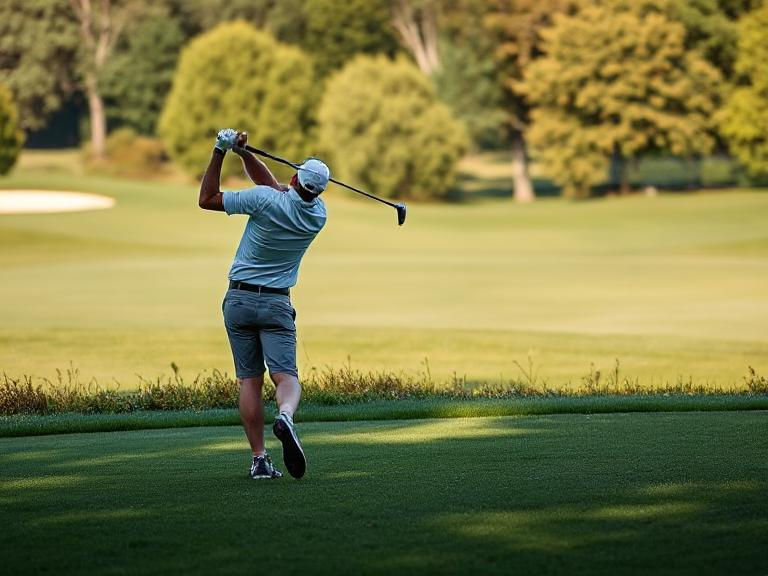 Golfer Businesman